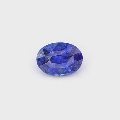 Natural Royal Blue Sapphire 1.09 Ct - Oval Cut