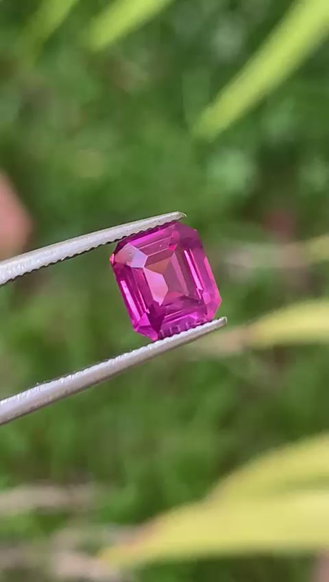 Pink Sapphire 2.01 ct Octagon – Madagascar