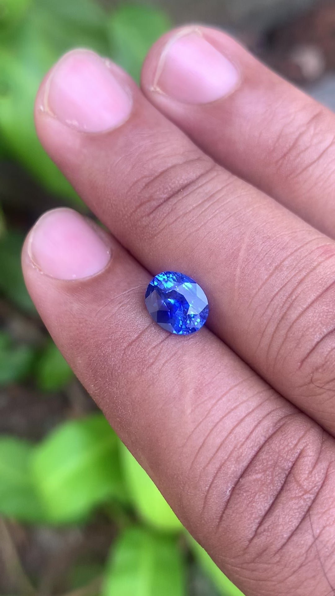 Royal Blue Sapphire 3.05 ct Oval – Sri Lanka