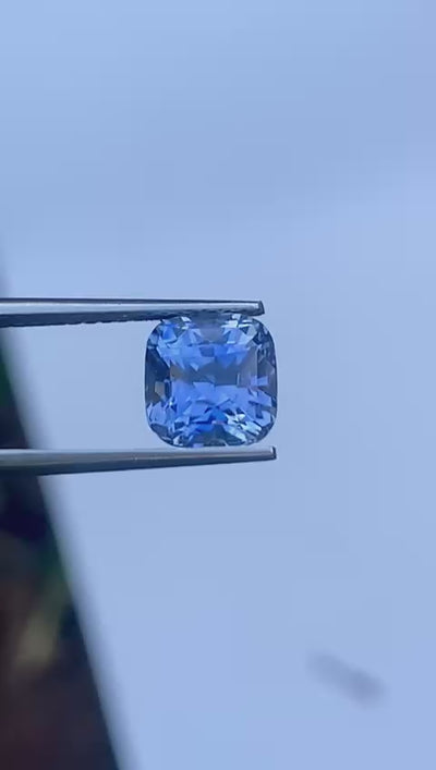 Blue Sapphire 3.59 ct Cushion – Madagascar