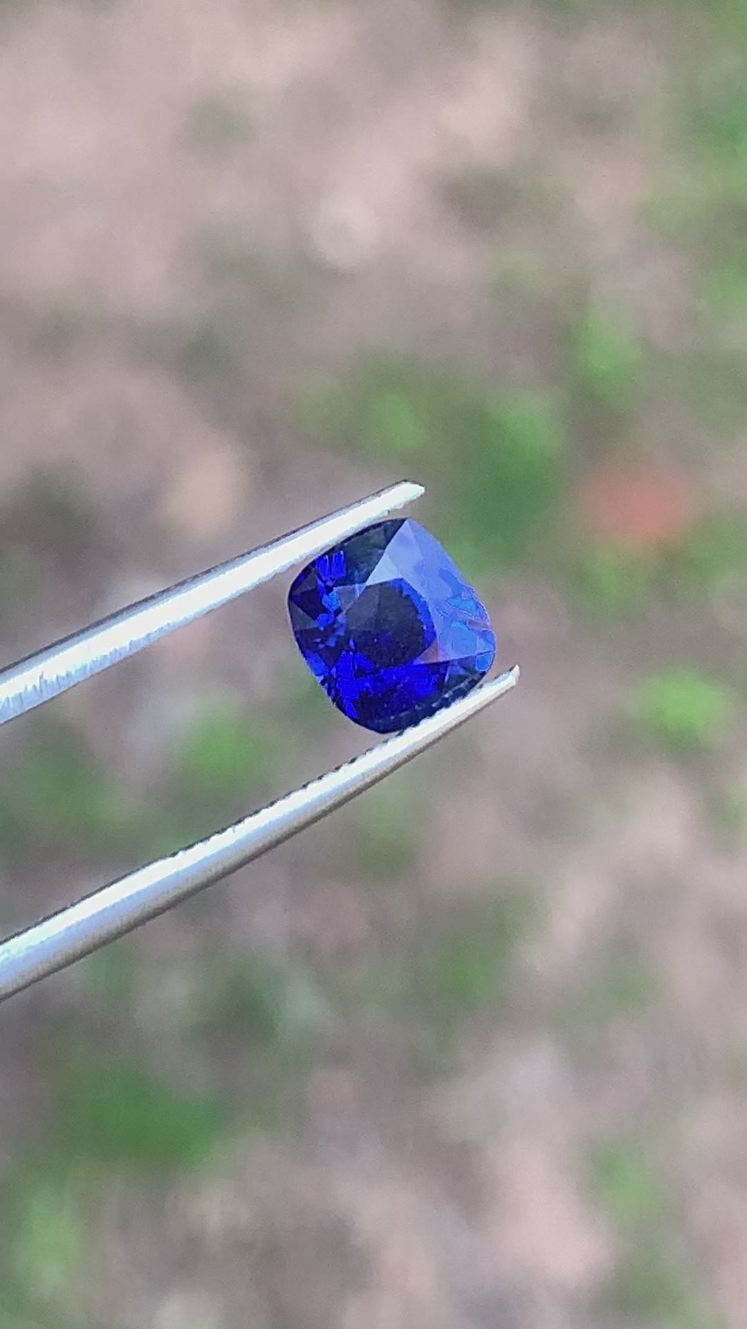 Royal Blue Sapphire 2.03 ct Cushion – Sri Lanka
