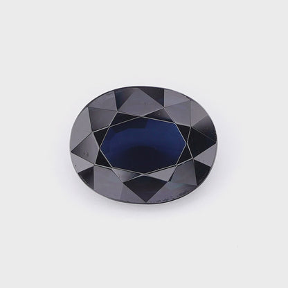 Unheated Natural Deep Blue Sapphire 4.06 Ct - Healing Sapphire