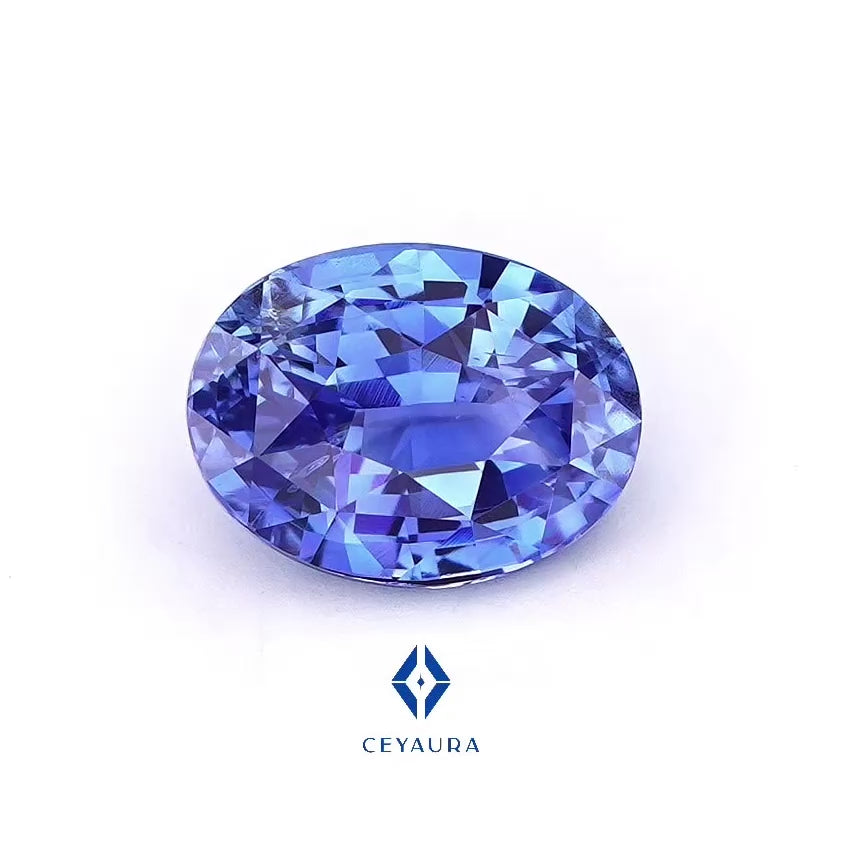 Unheated Coneflower Blue Sapphire 2.54 ct Oval – Sri Lanka