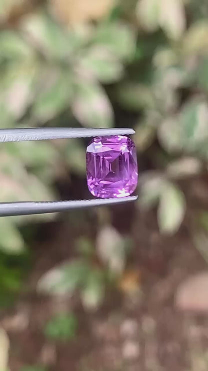 Natural Pink Sapphire - 2.12ct Heated Ceylon Square Cushion