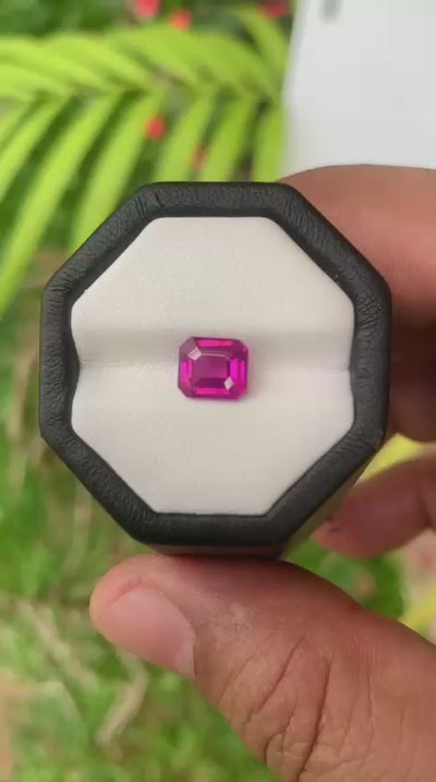 Pink Sapphire 2.01 ct Octagon – Madagascar
