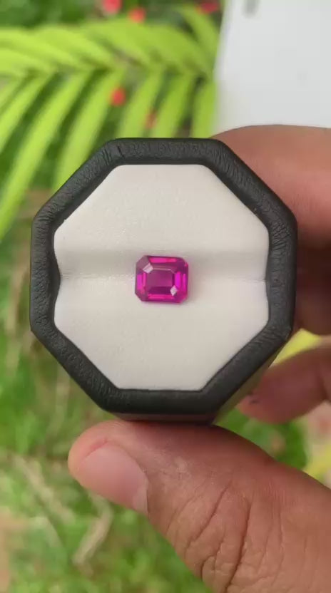 Pink Sapphire 2.01 ct Octagon – Madagascar