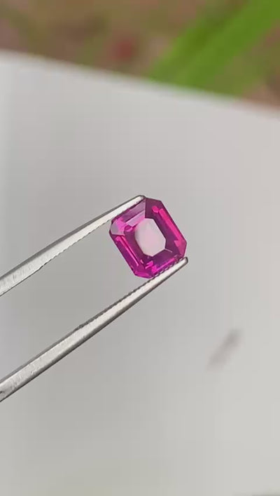 Pink Sapphire 2.01 ct Octagon – Madagascar