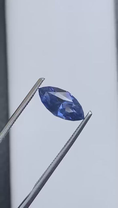 Rare Marquise Shape Natural Blue Sapphire-2.14 Ct | Unheated Ceylon Sapphire