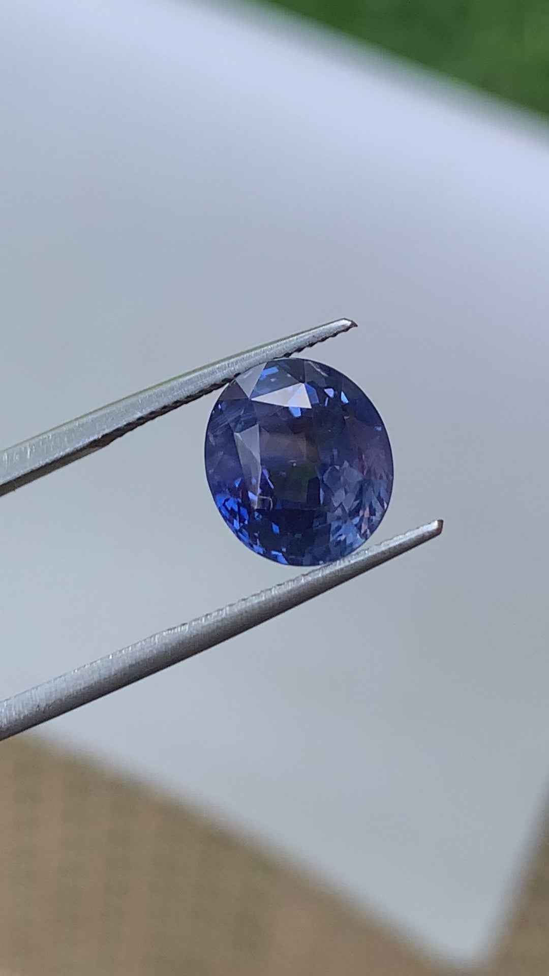 Unheated Cornflower Blue Sapphire 5.10 ct Oval – Sri Lanka