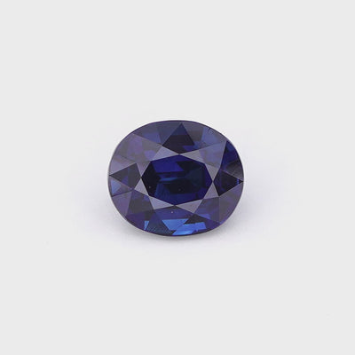 Unheated Royal Blue Sapphire 1.57 ct Oval – Madagascar