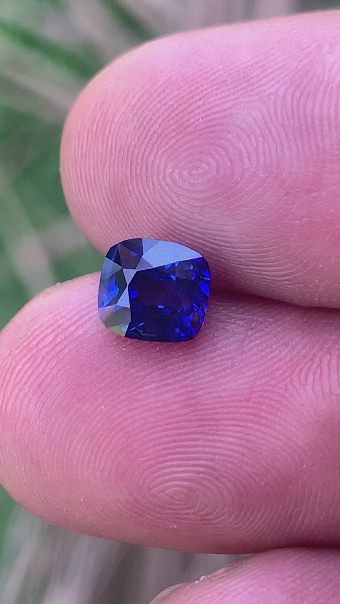 Royal Blue Sapphire 2.03 ct Cushion – Sri Lanka
