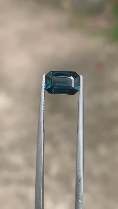 Natural Cobalt Spinel 1.34 ct (Cobalt Gahno)Octagon – Madagascar