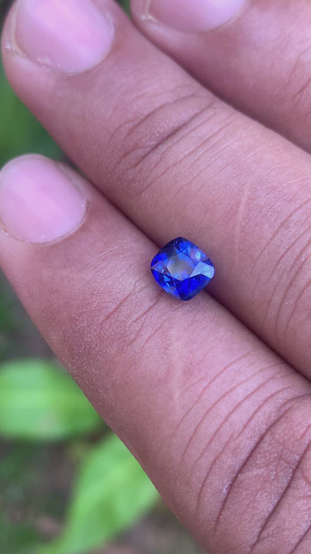 Royal Blue Sapphire 2.03 ct Cushion – Sri Lanka