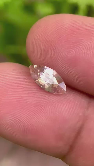 Unheated Peach Sapphire 1.60 ct Marquise – Sri Lanka