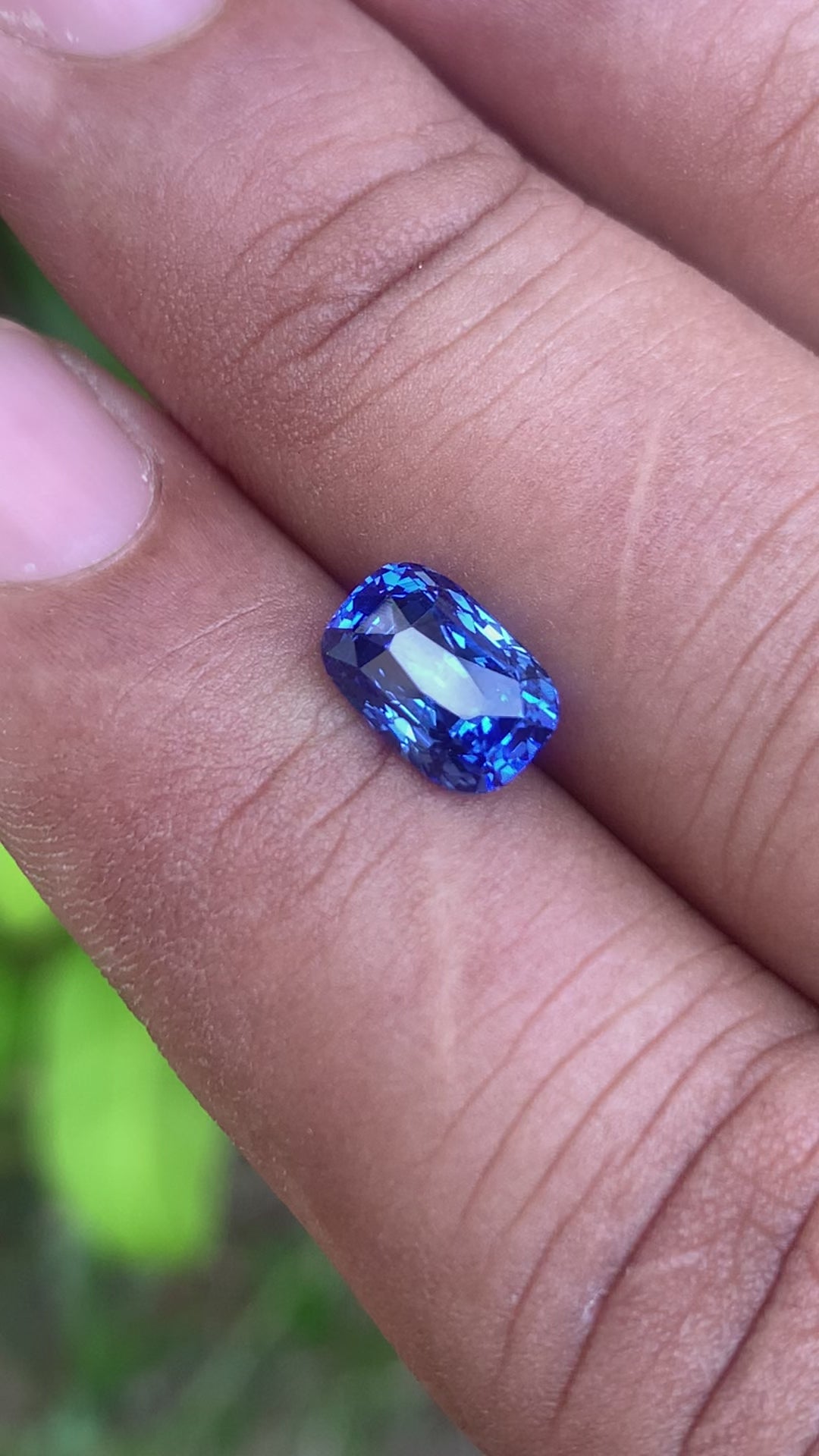 Blue Sapphire 3.04 ct Cushion – Sri Lanka